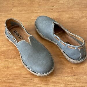 Born Women’s Naya Leather Slip-On Loafers Size 7 Like New